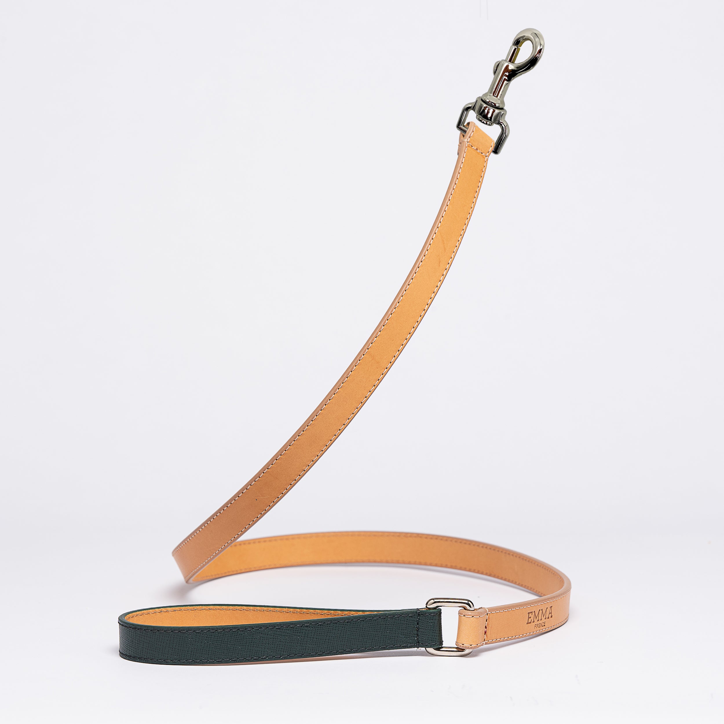 Laisse pour Chien de Luxe - Fabrication Artisanale | Cuir de Pompéi