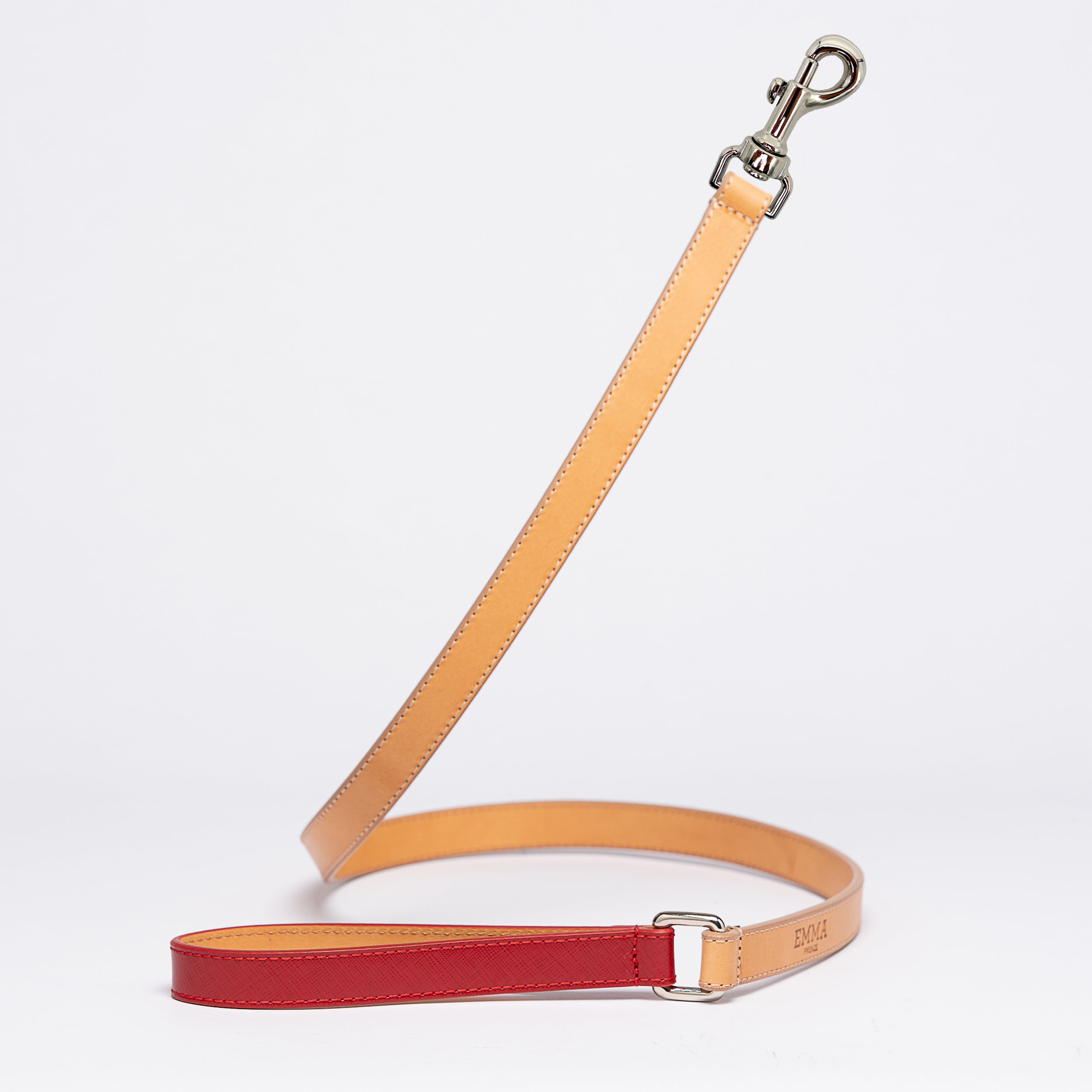 Laisse pour Chien - Fabrication Artisanal | RED SAFFIANO