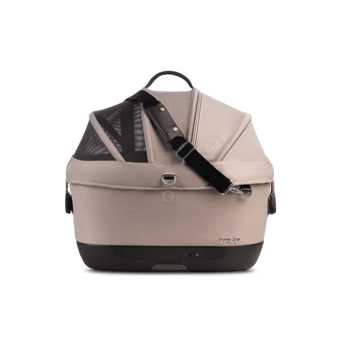 Poussette Roscoe S avec panier ventilé pour chiens et chats