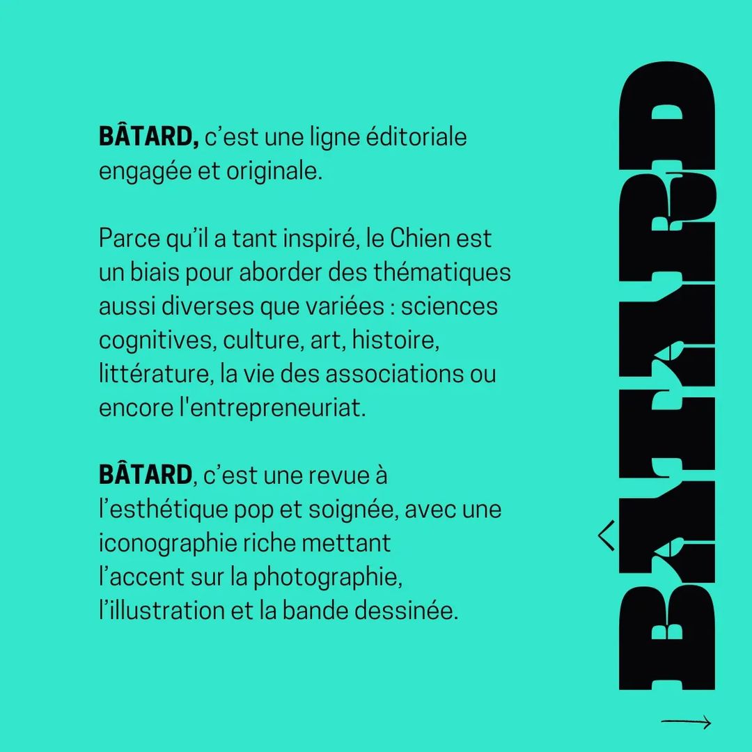 Magazine trimestriel - BÂTARD