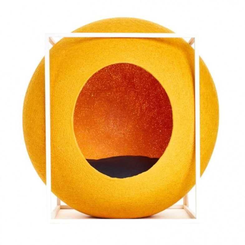 Cocon pour Chat Design - CUBE Acier