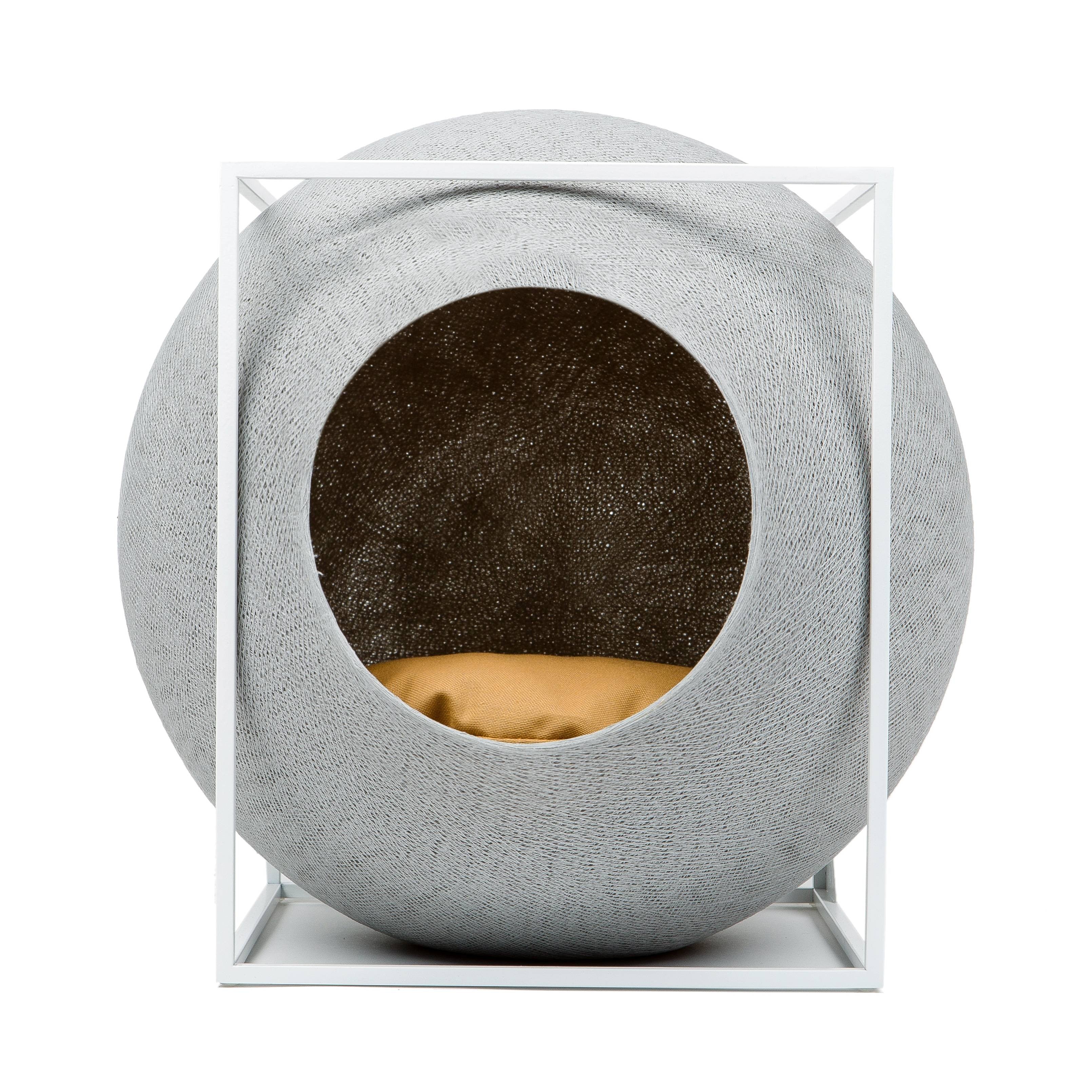 Cocon pour Chat Design - CUBE Acier