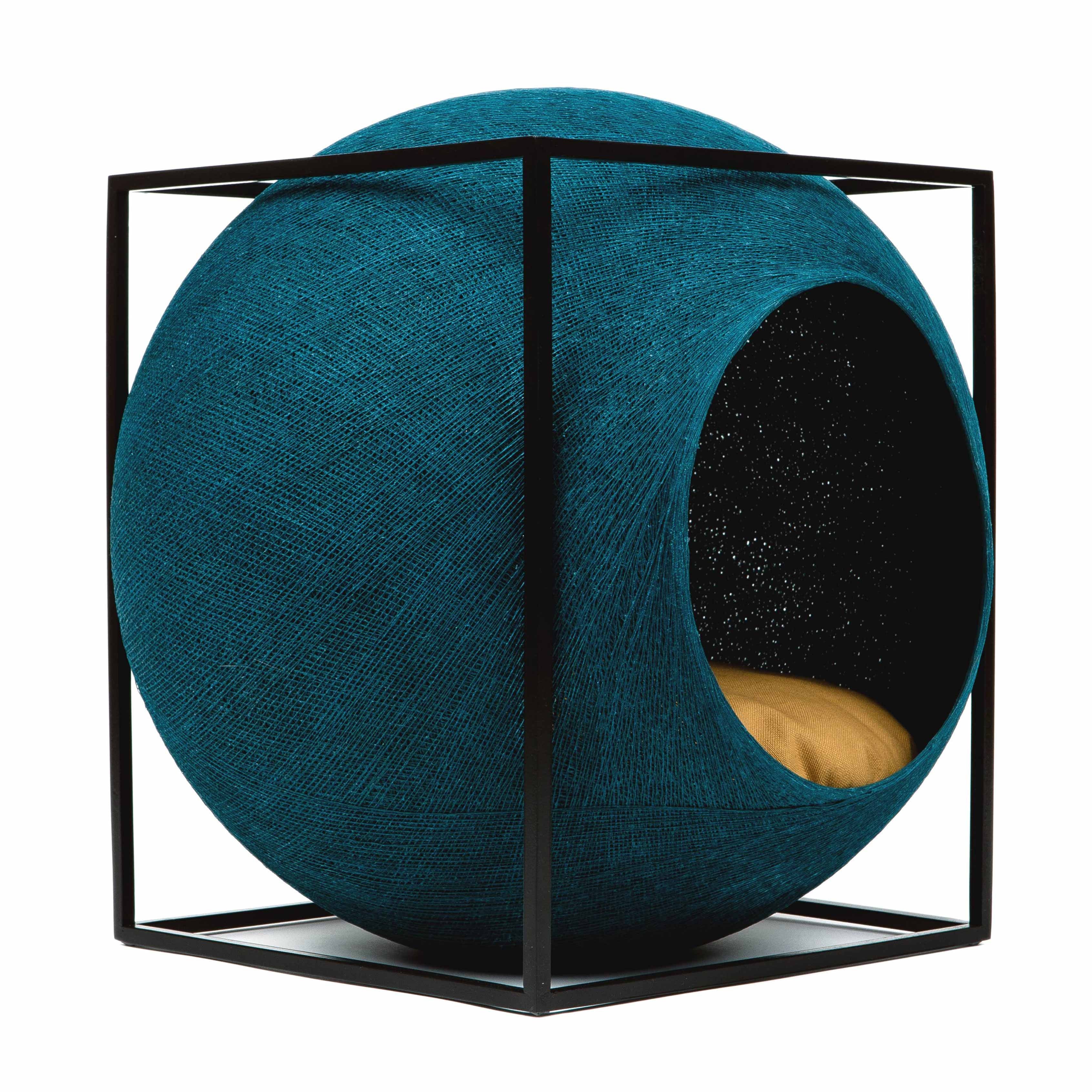 Le CUBE acier noir