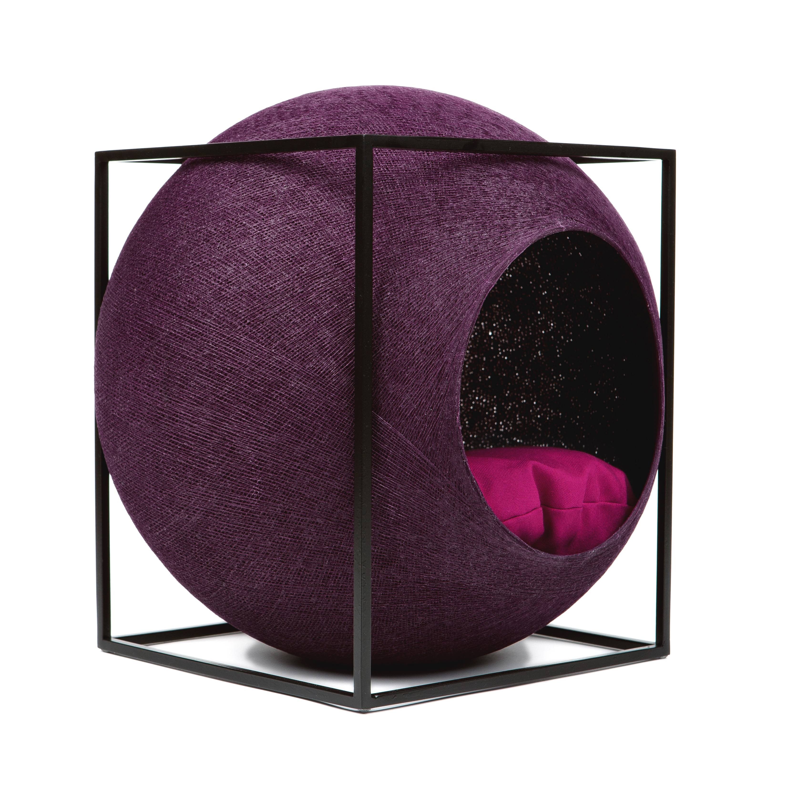 Le CUBE acier noir