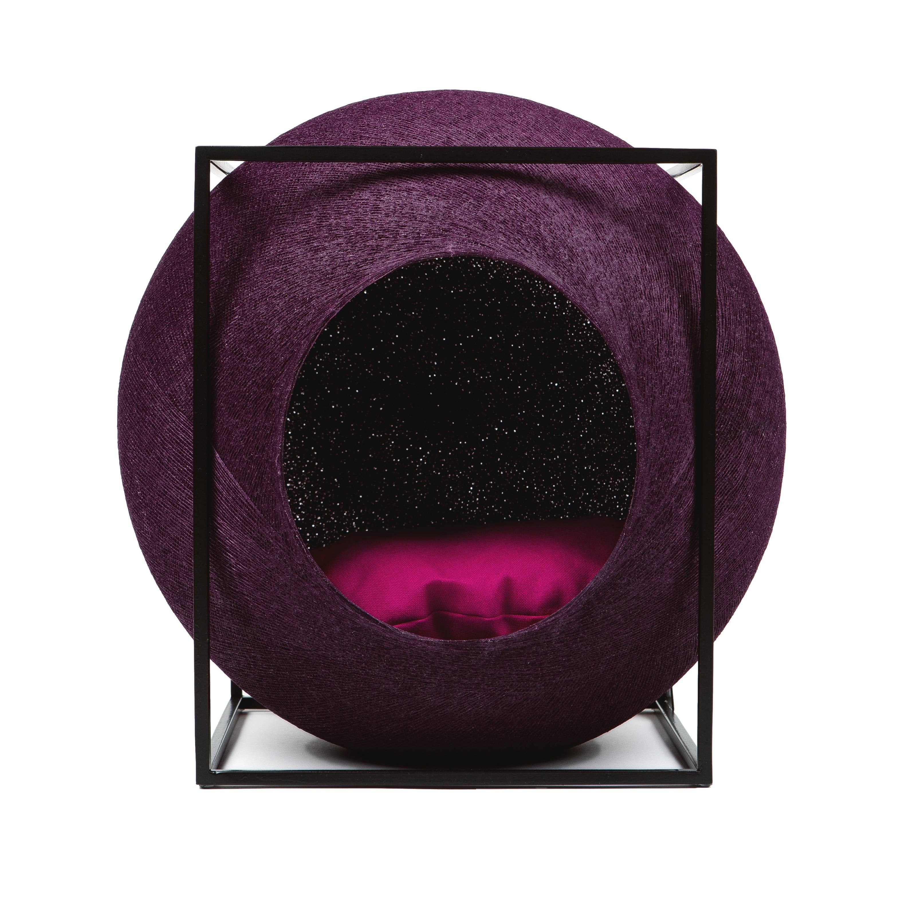 Le CUBE acier noir