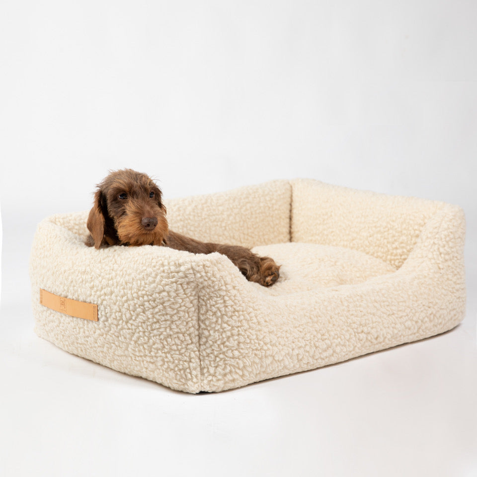 Panier pour Chien Design original | HENRI laine bouclée