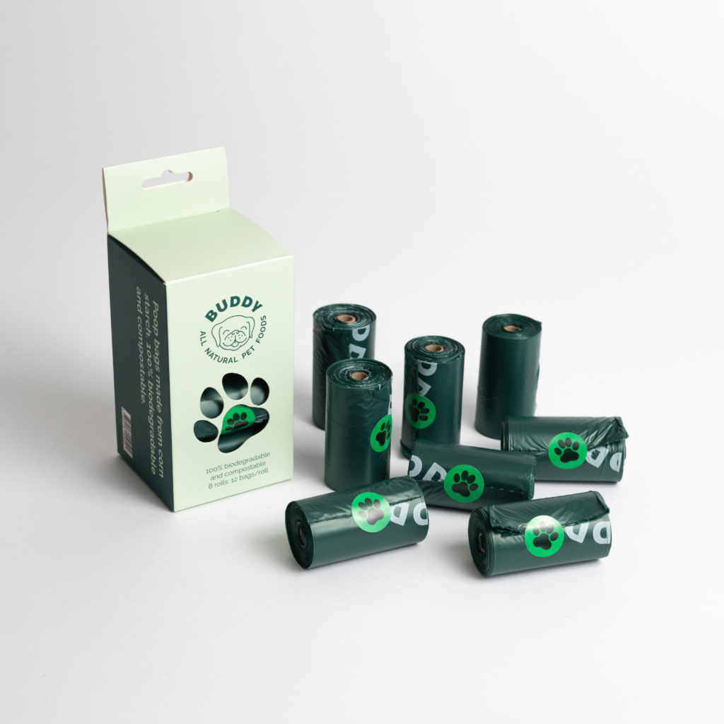 Sacs à déjections pour Chien | 100 % biodégradables - BUDDY