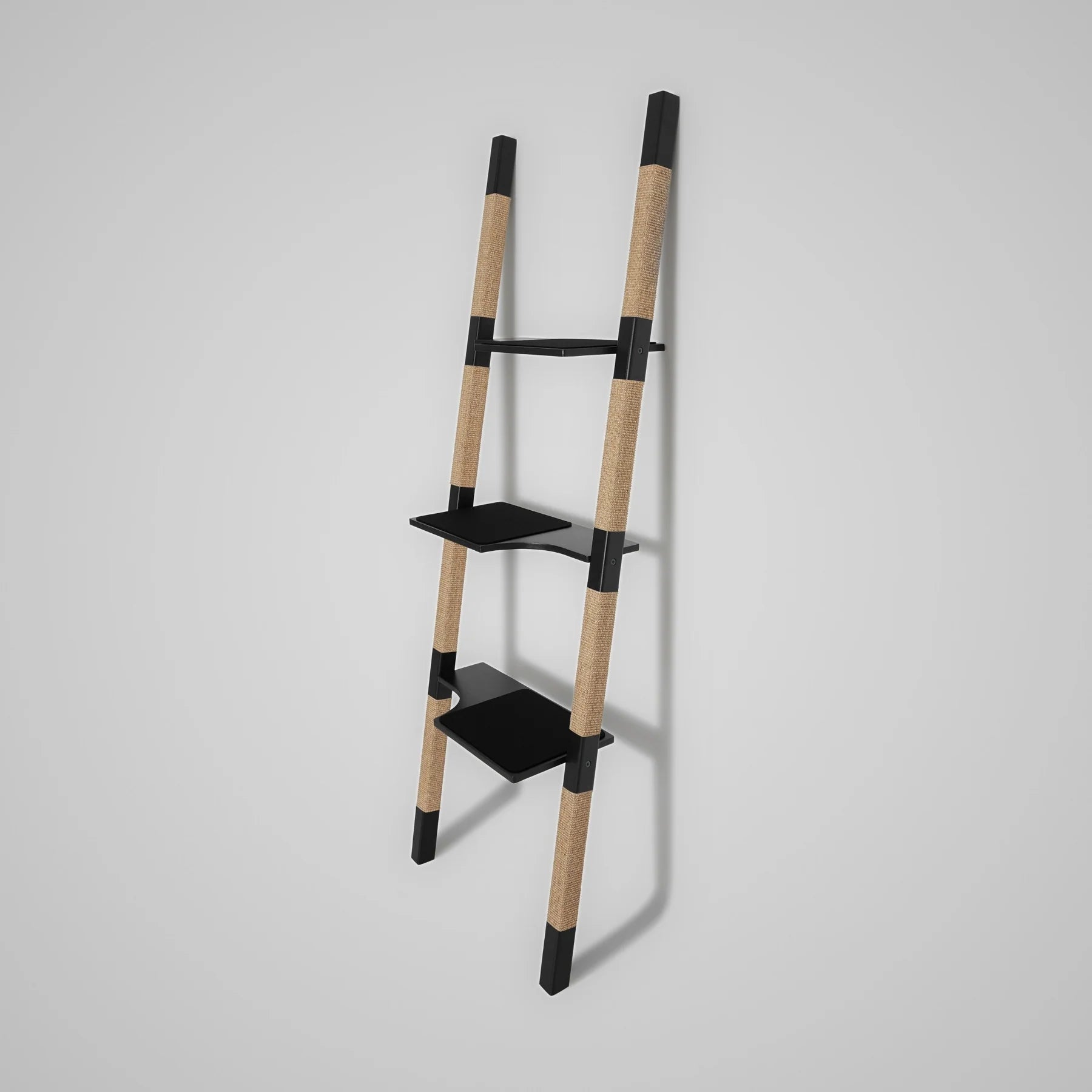 Arbre à chat H3 H-Tree – surfaces de repos en feutre de laine naturel