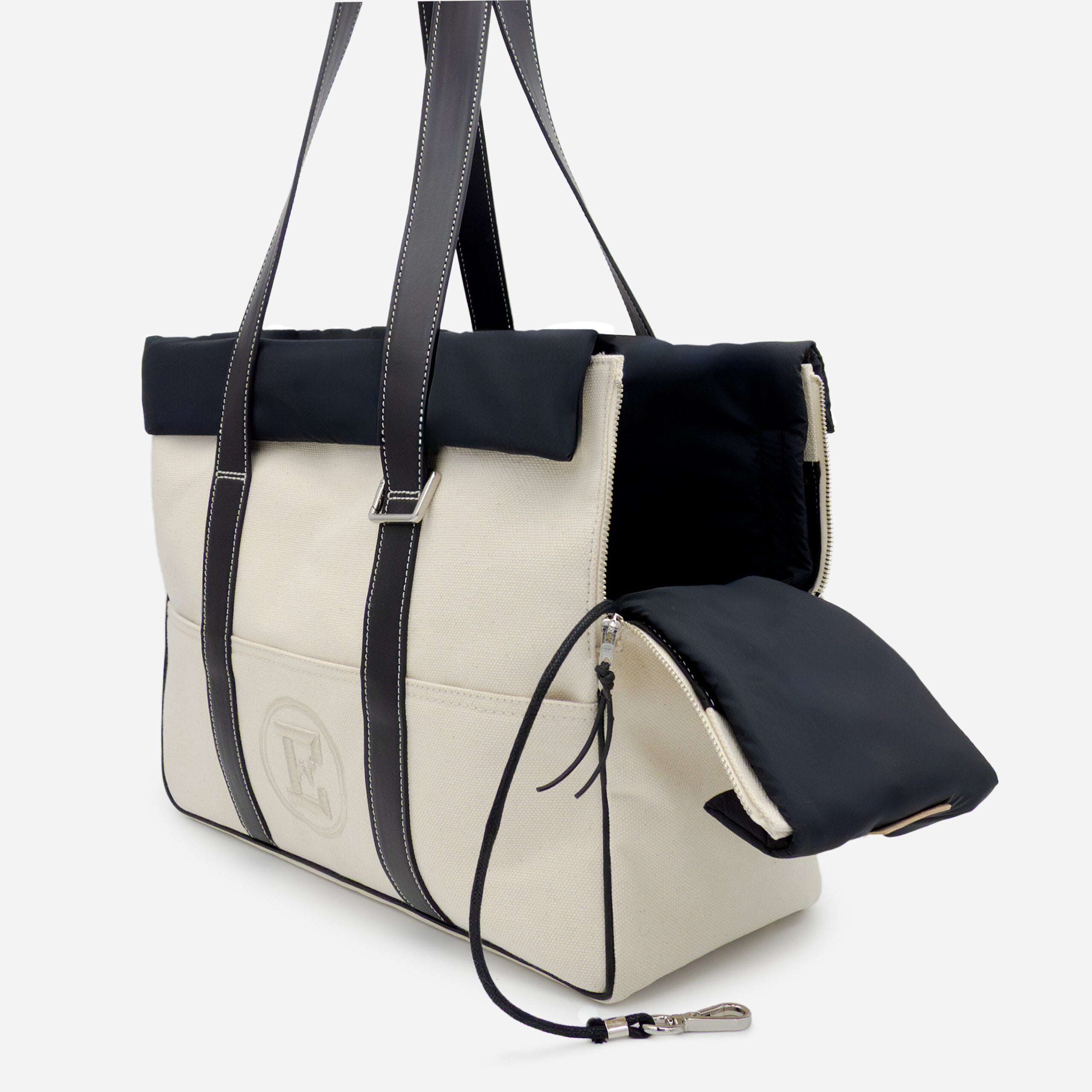 Intérieur matelassé amovible – sac chien haut de gamme