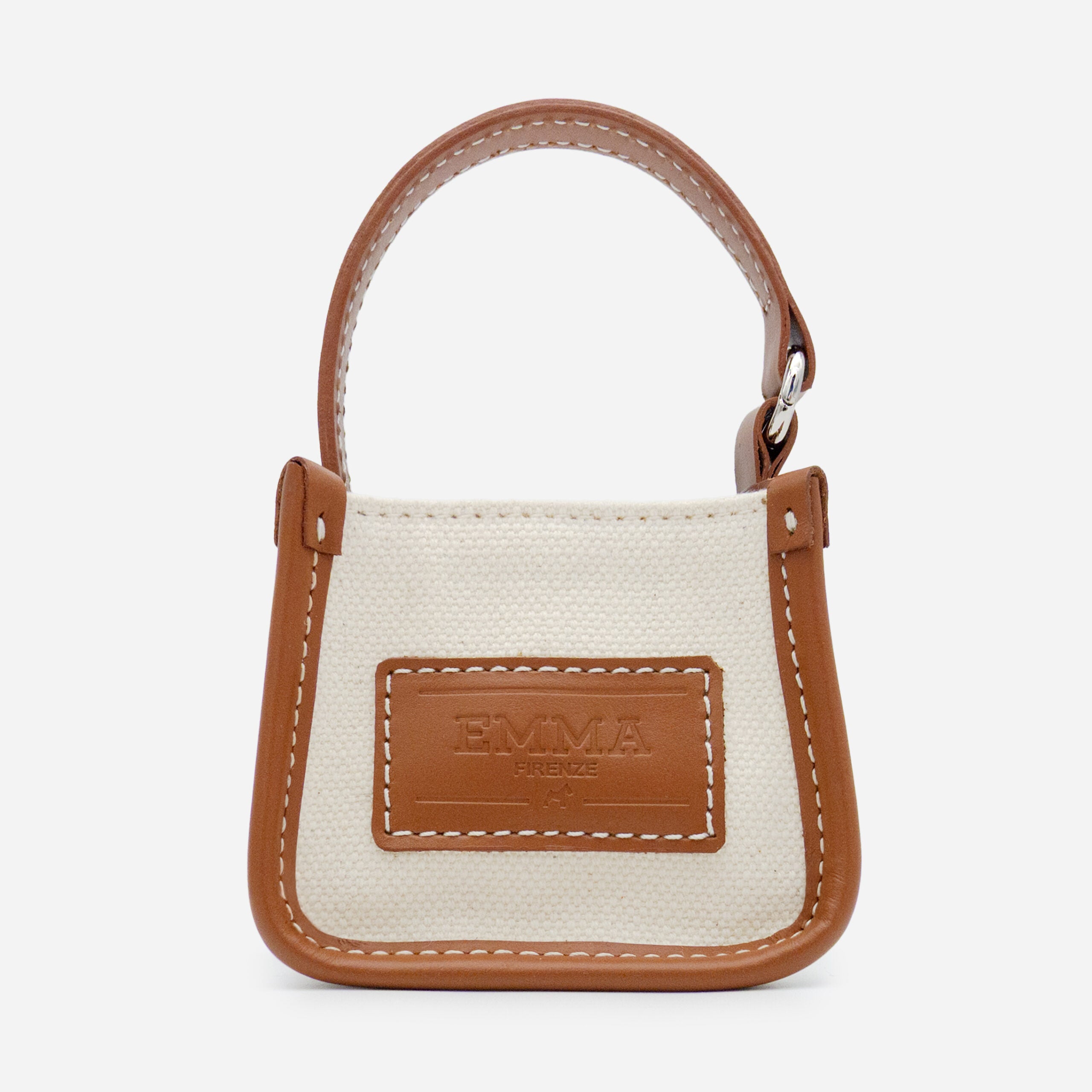 Porte-sacs à déjections canines – Toile & Cuir Italien