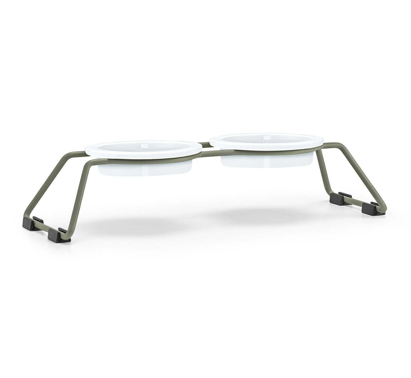 Cena – Gamelle double design en porcelaine pour chat