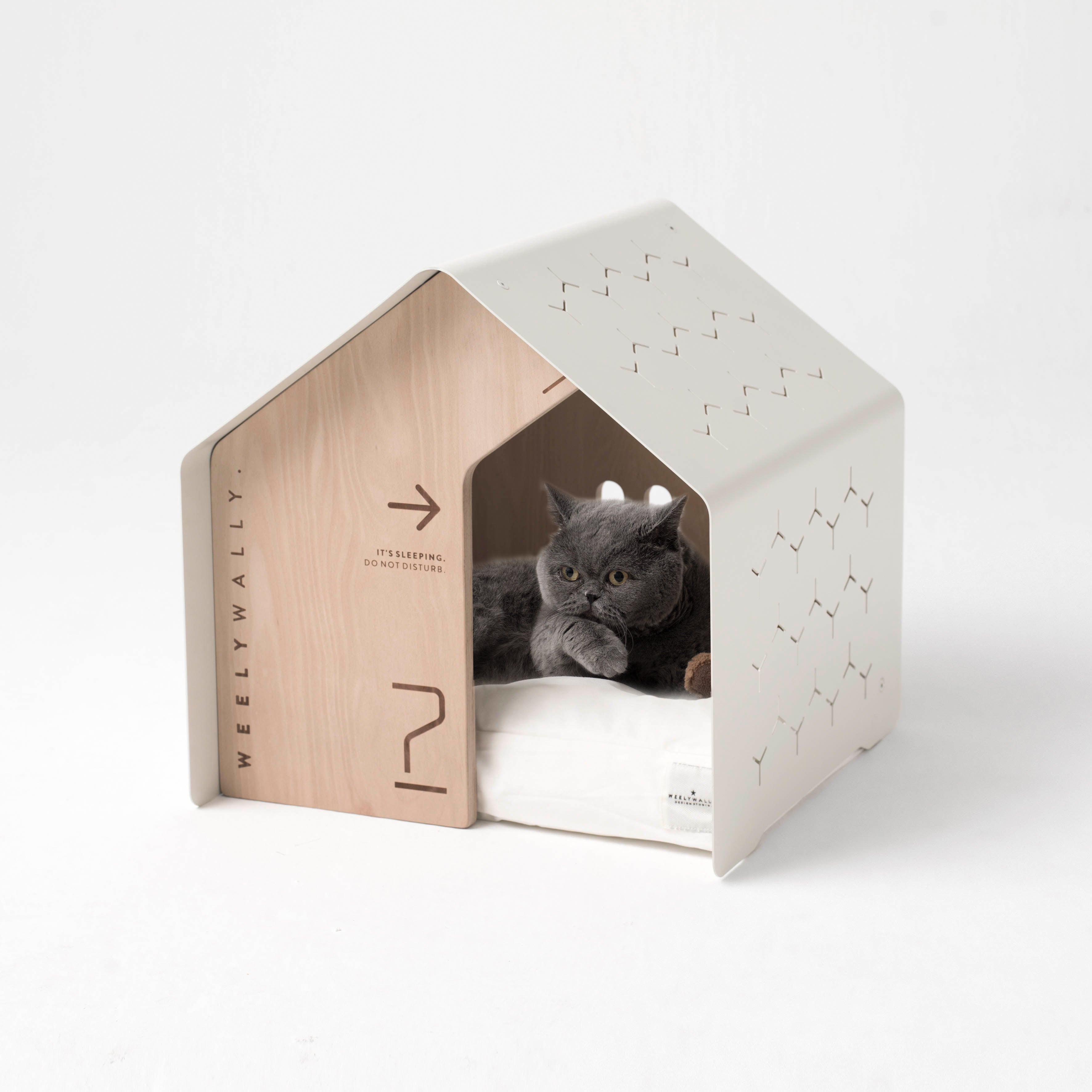 Maison pour Chat en Bois intérieur - SYDNEY