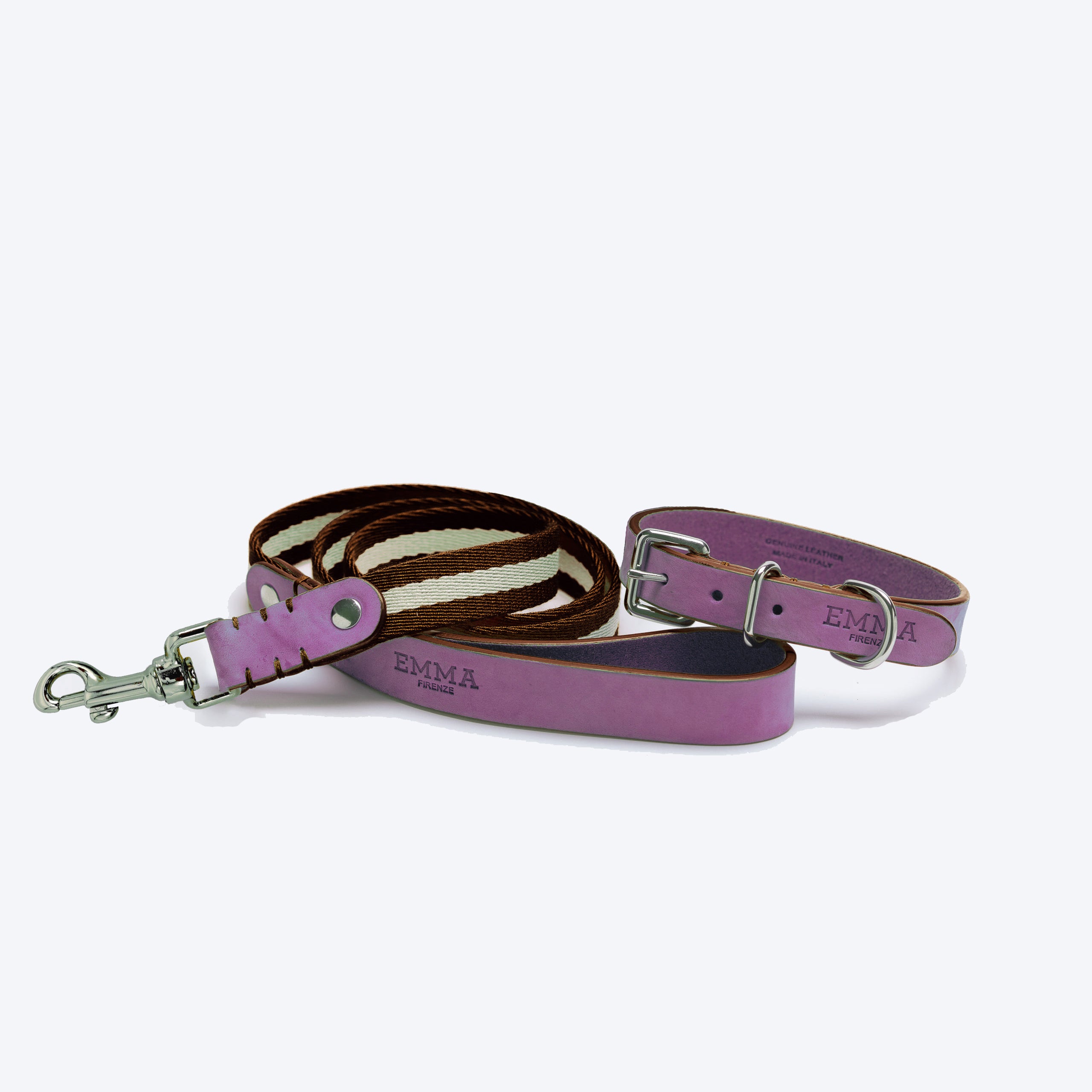 NUBUCK FUCHSIA Leash
