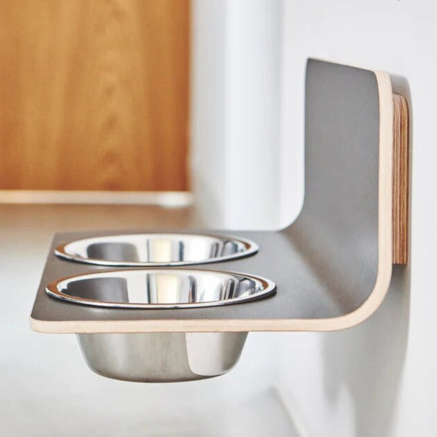 Gamelle Design pour Chien fixation mural | ARCO - Gamelle en Acier