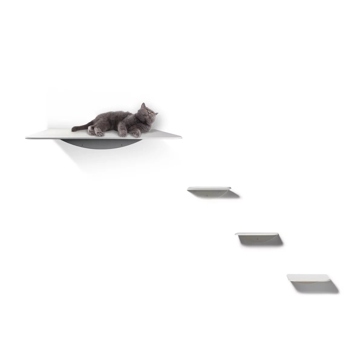 Arbre à Chat Mural | Luxe et Design - WL 100 Minimalist Blanc
