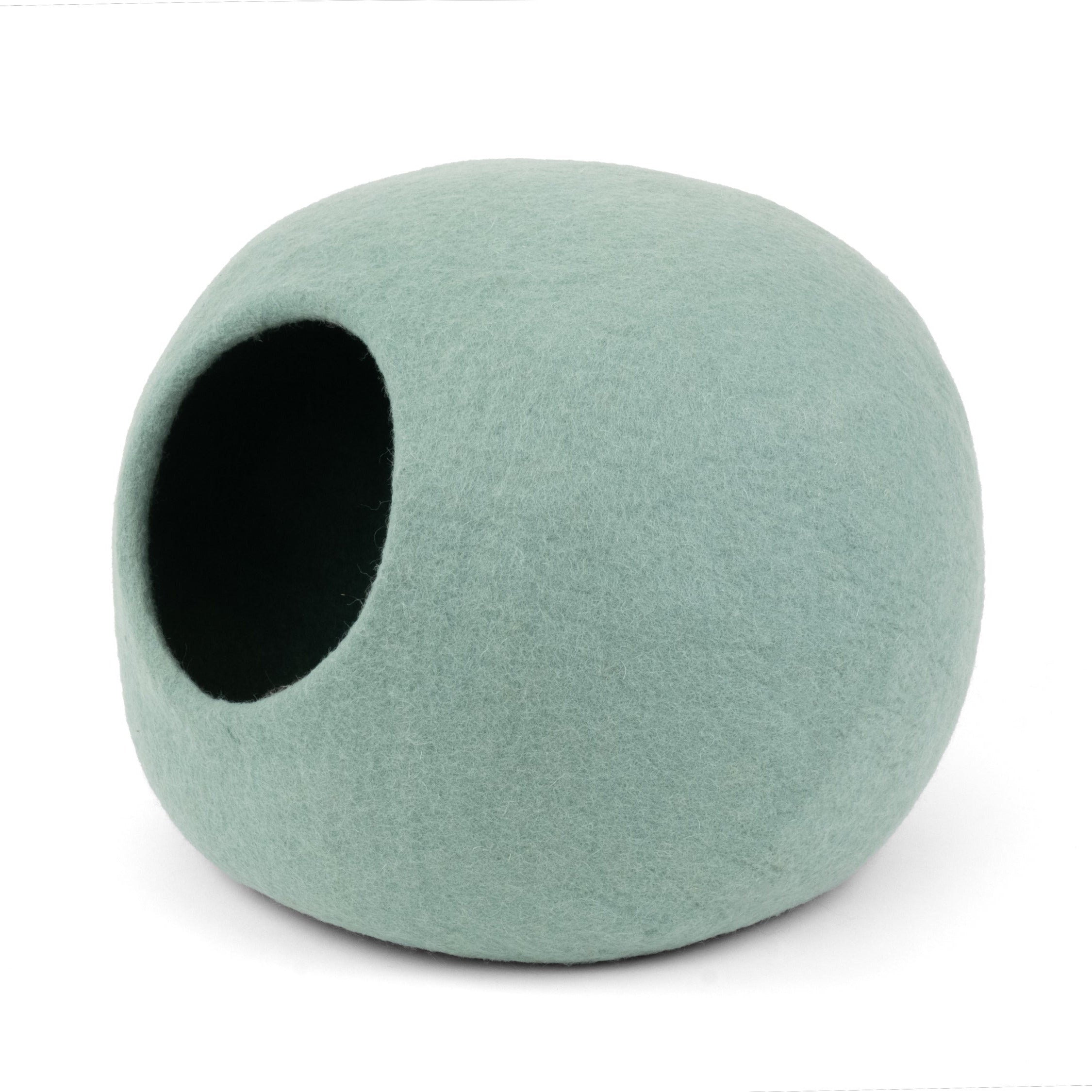 Fine – Grotte pour Chat en Laine Feutrée