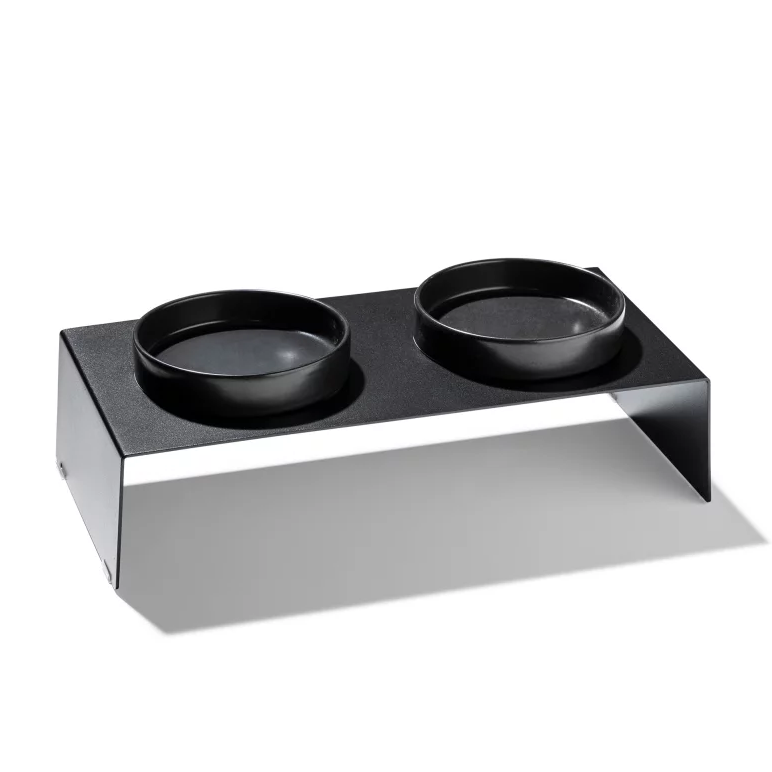 Gamelle pour Chat de Luxe - FE 220 Noir