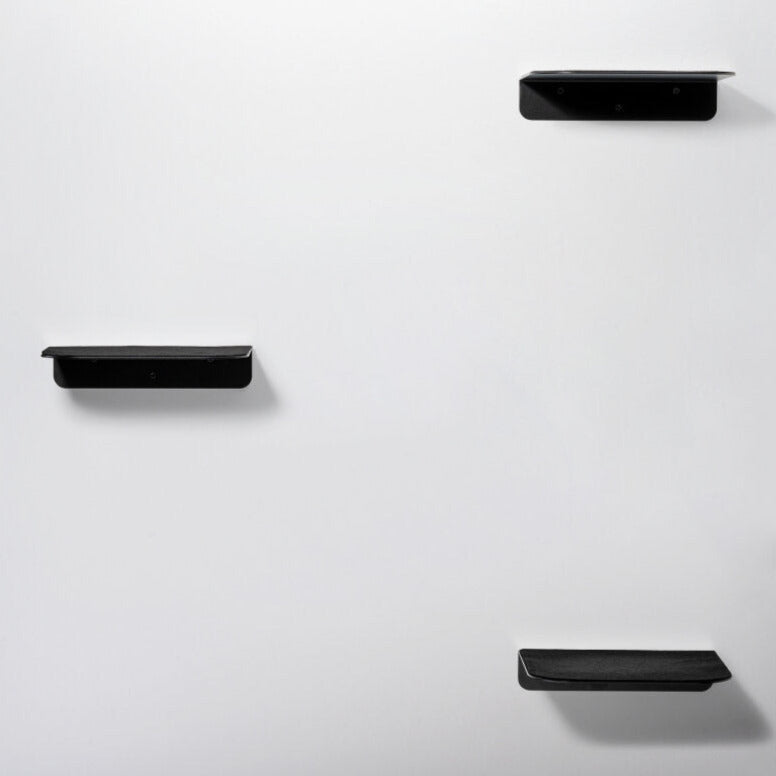 Arbre à Chat Mural Complet | Lozamo - WL 300 Noir