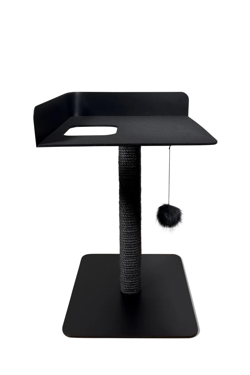 Arbre à Chat Design MS 520 – Noir – Élégance Minimaliste