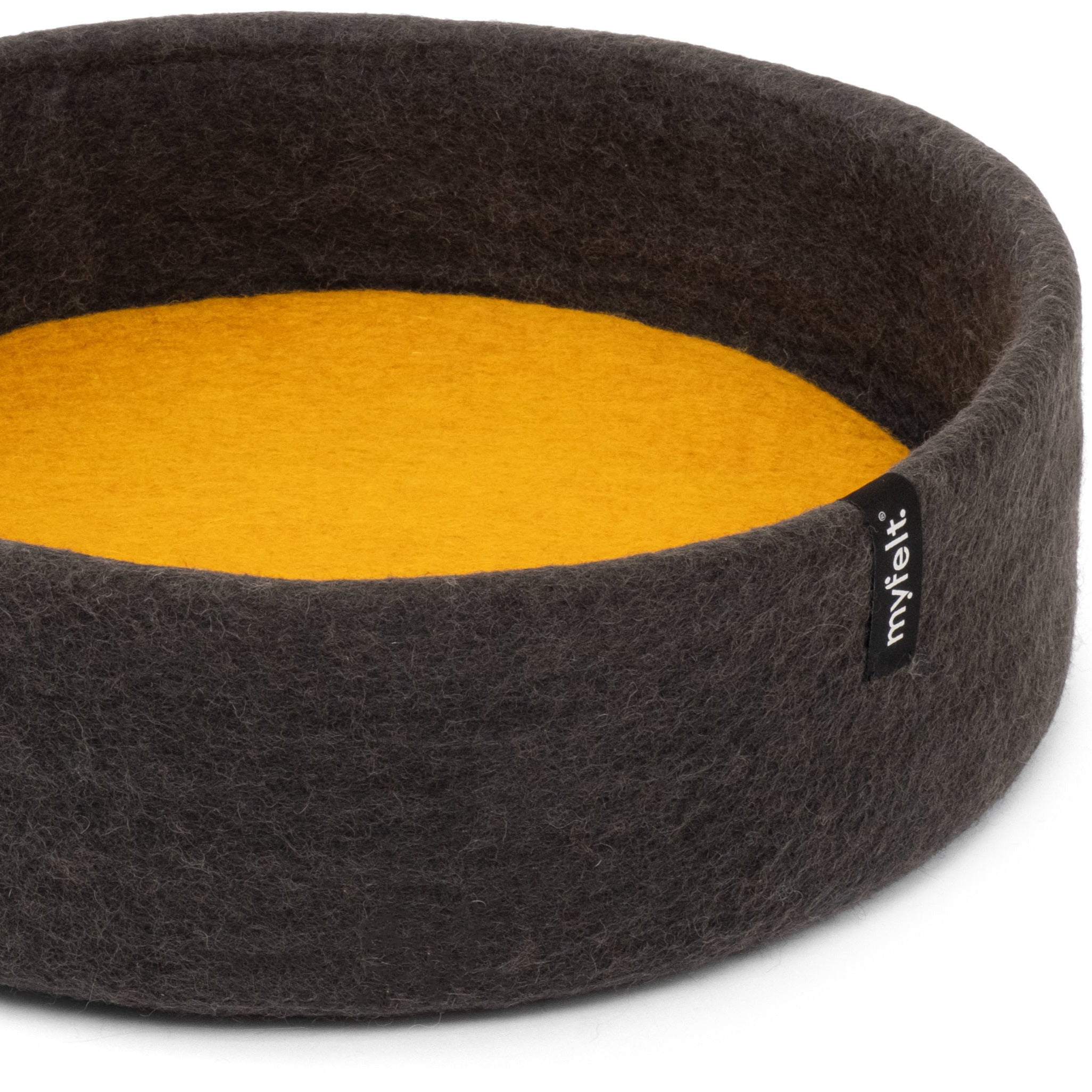 Kuno – Panier pour Chat en Laine Feutrée