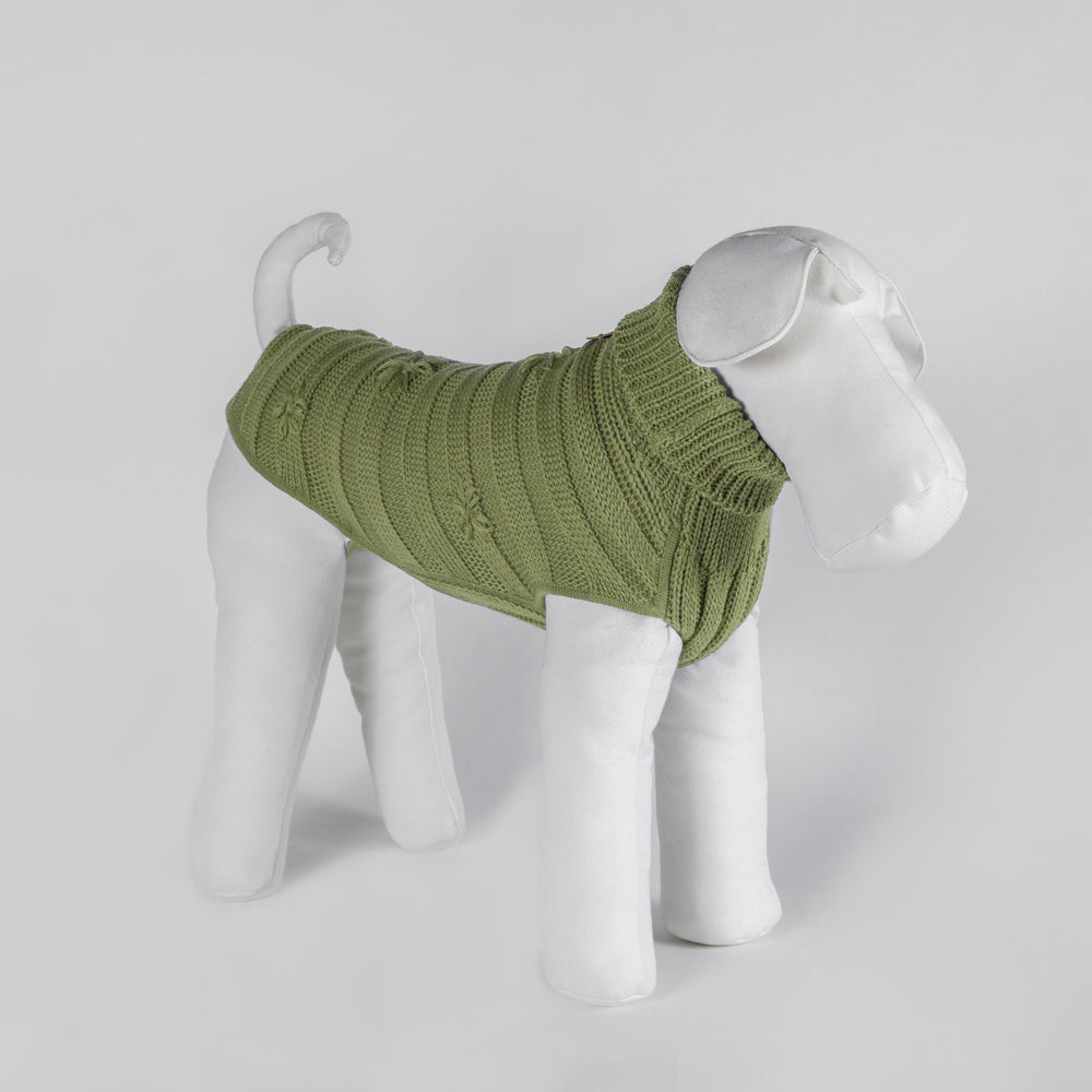 Pull pour Chien en laine sur Mesure | Luxe et Raffinement