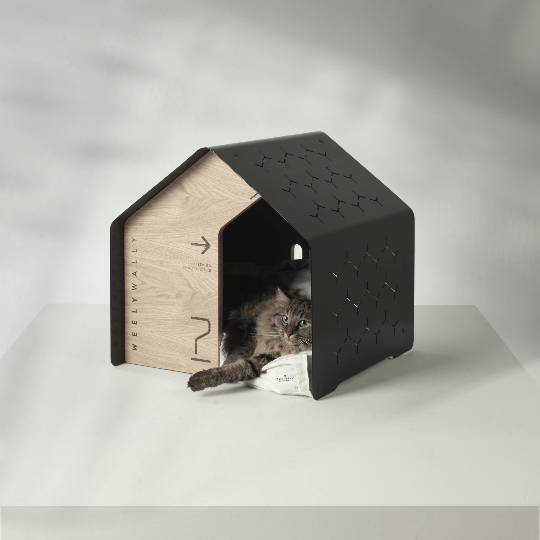 Maison pour Chat en Bois intérieur - SYDNEY