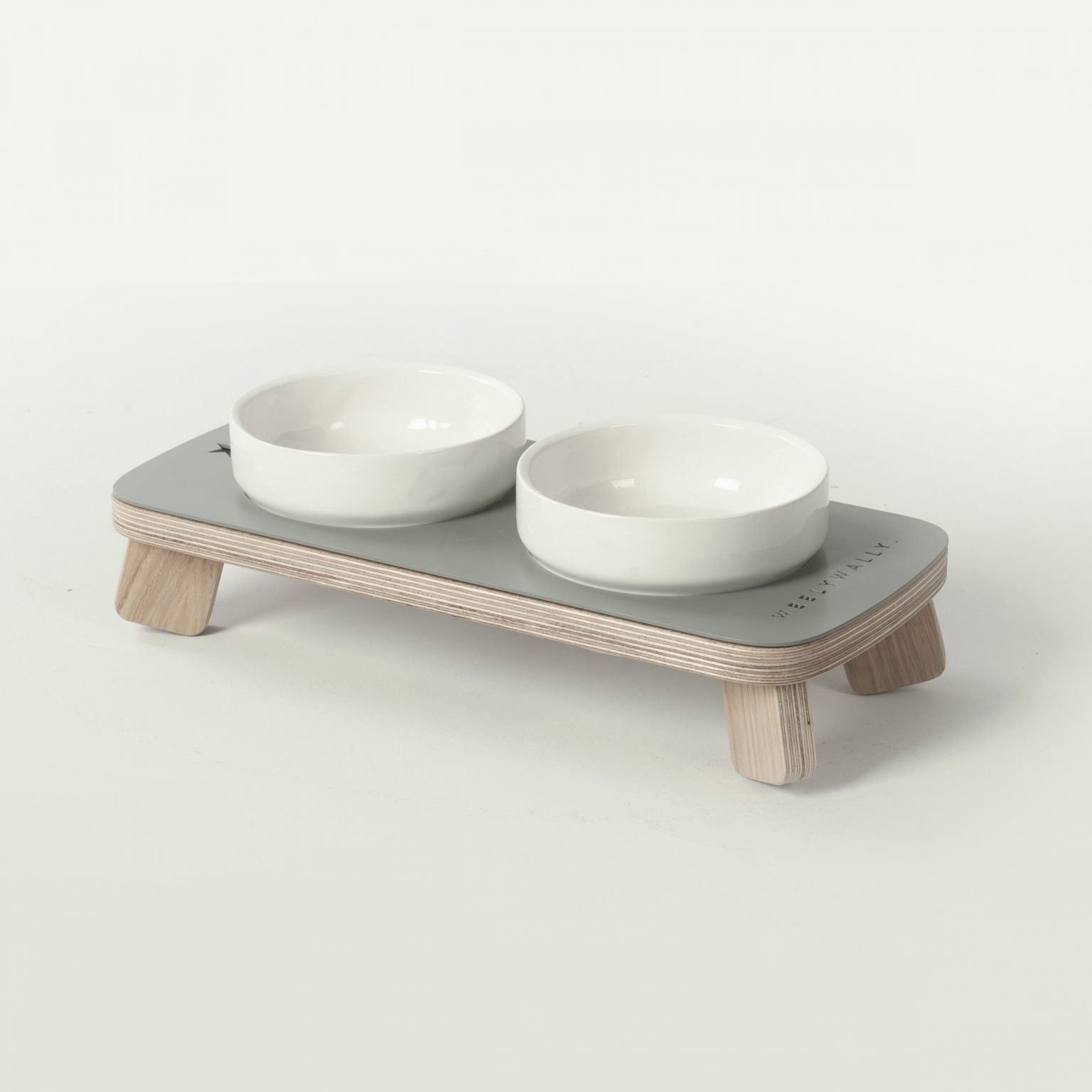 Gamelle pour Chien | Bois et Céramique - TOSCANA