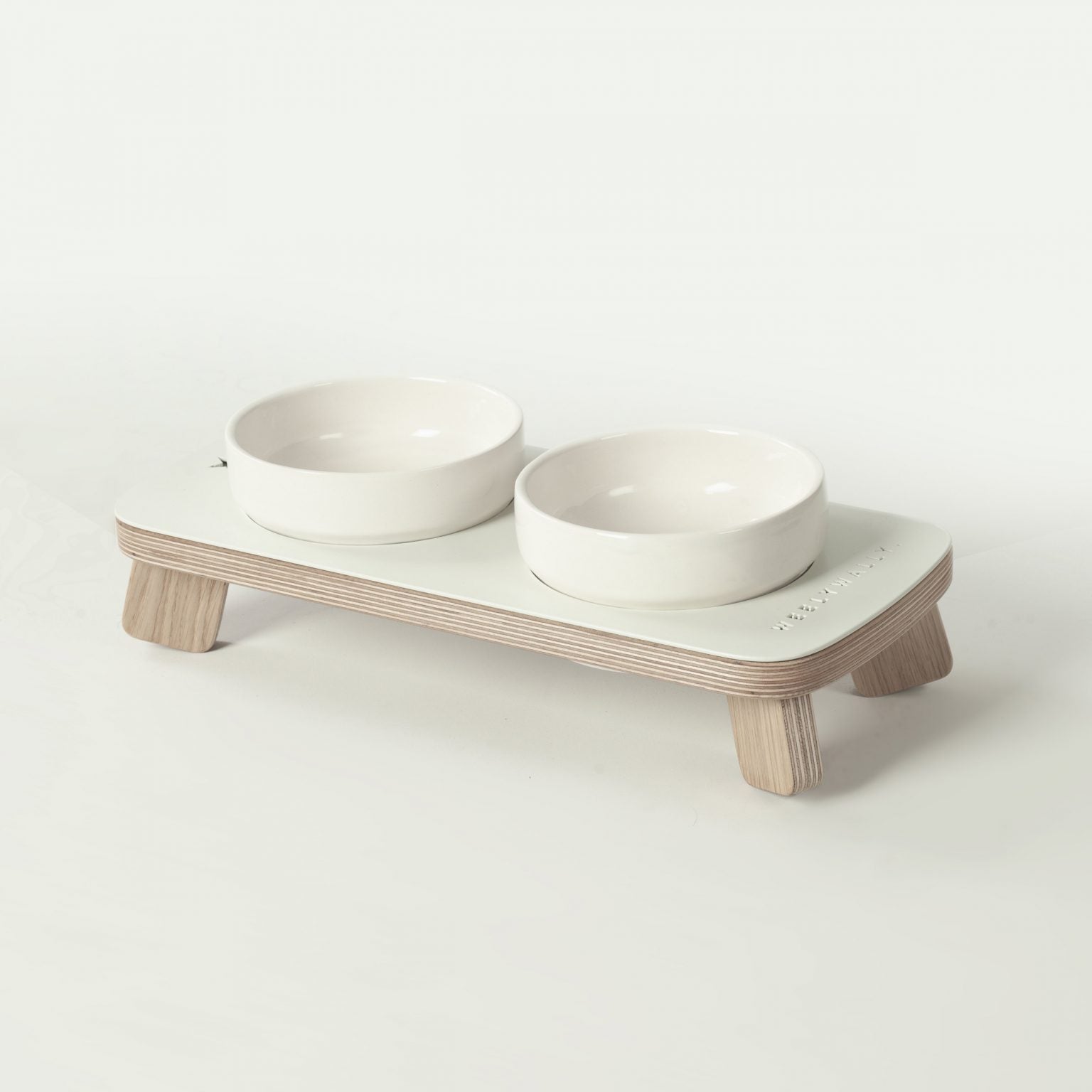 Gamelle pour Chien | Bois et Céramique - TOSCANA
