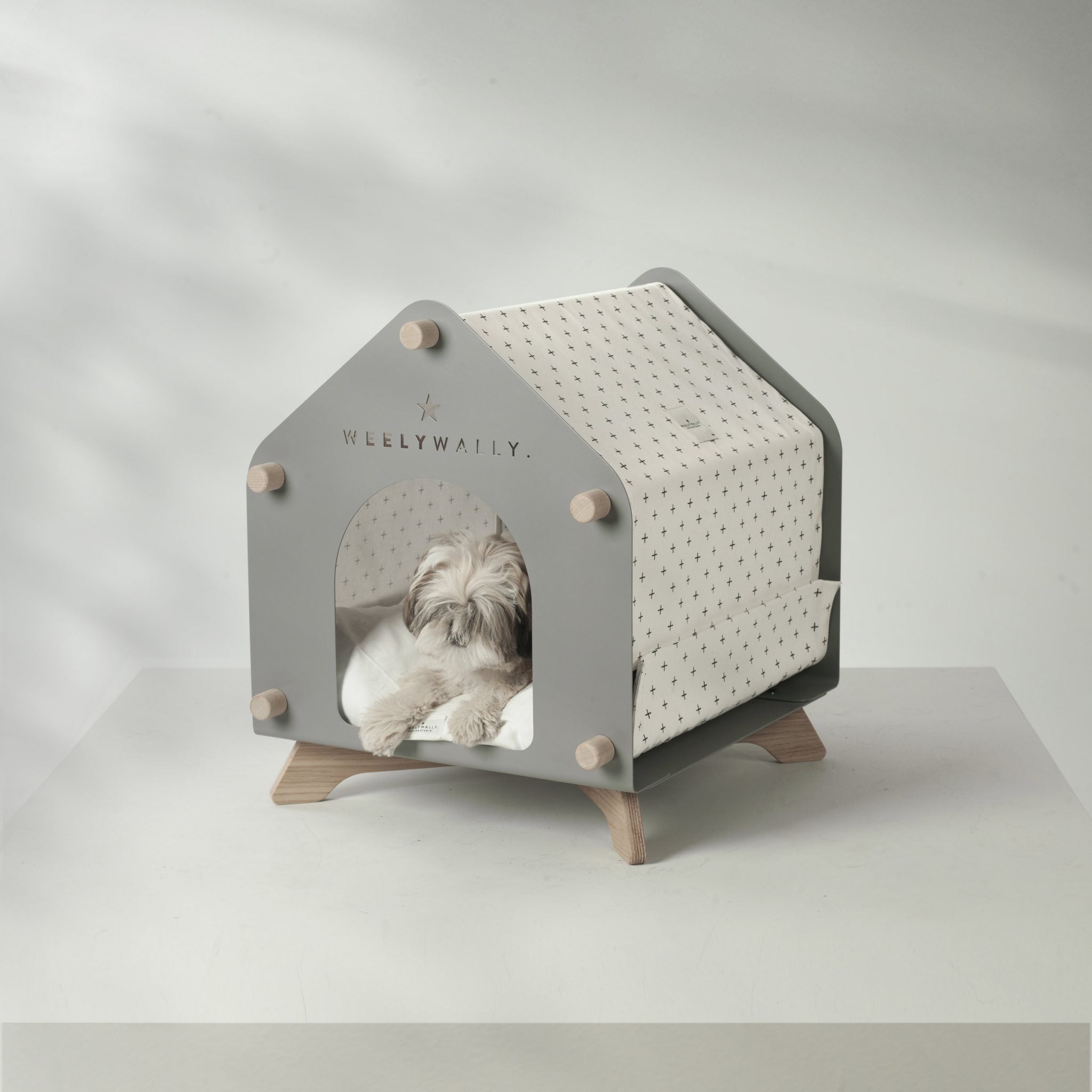 Maison pour Chien en bois intérieur - VOLENDAM