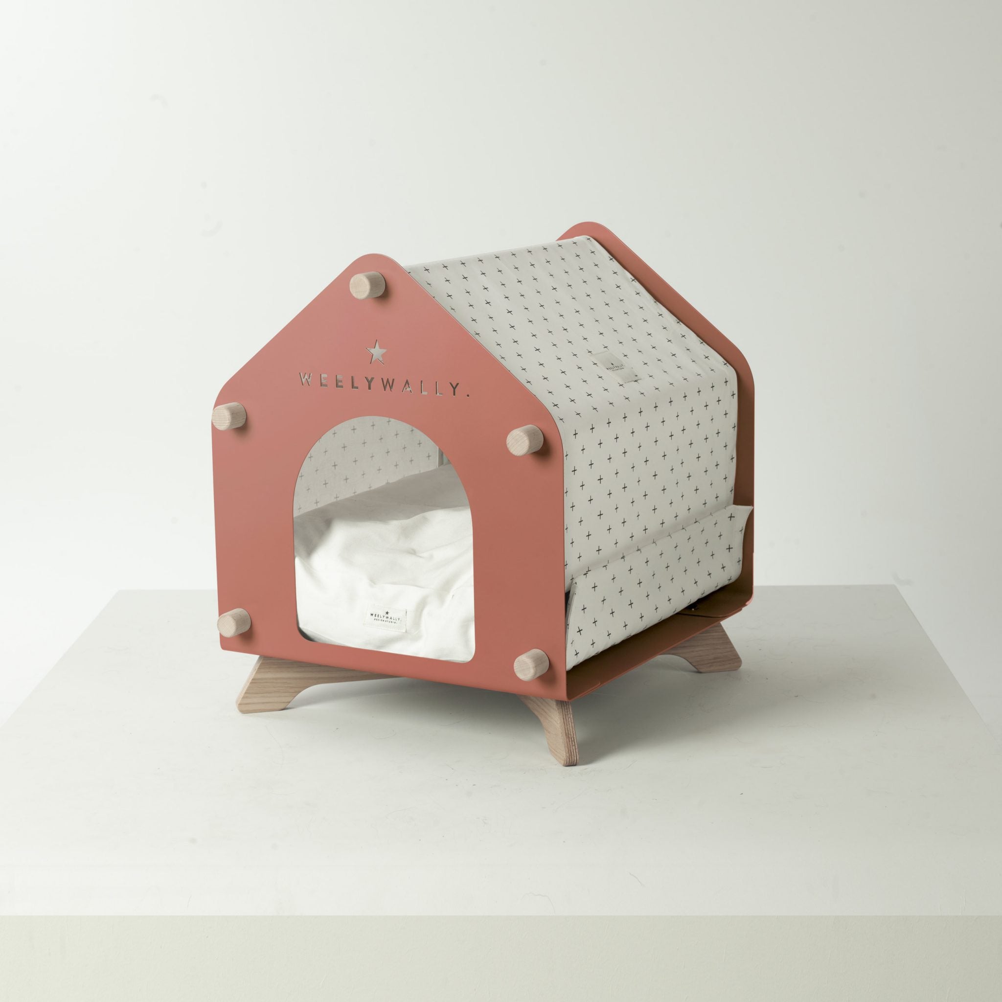 Maison pour Chat en bois intérieur - VOLENDAM