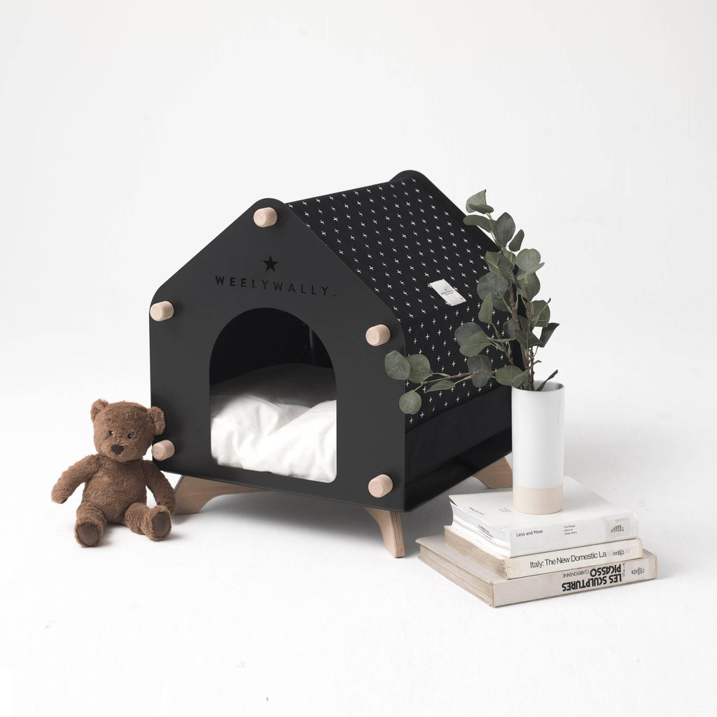 Maison pour Chat en bois intérieur - VOLENDAM