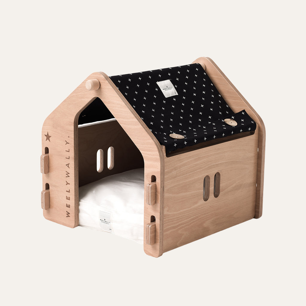 Maison pour Chat en Bois intérieur - VIENNE