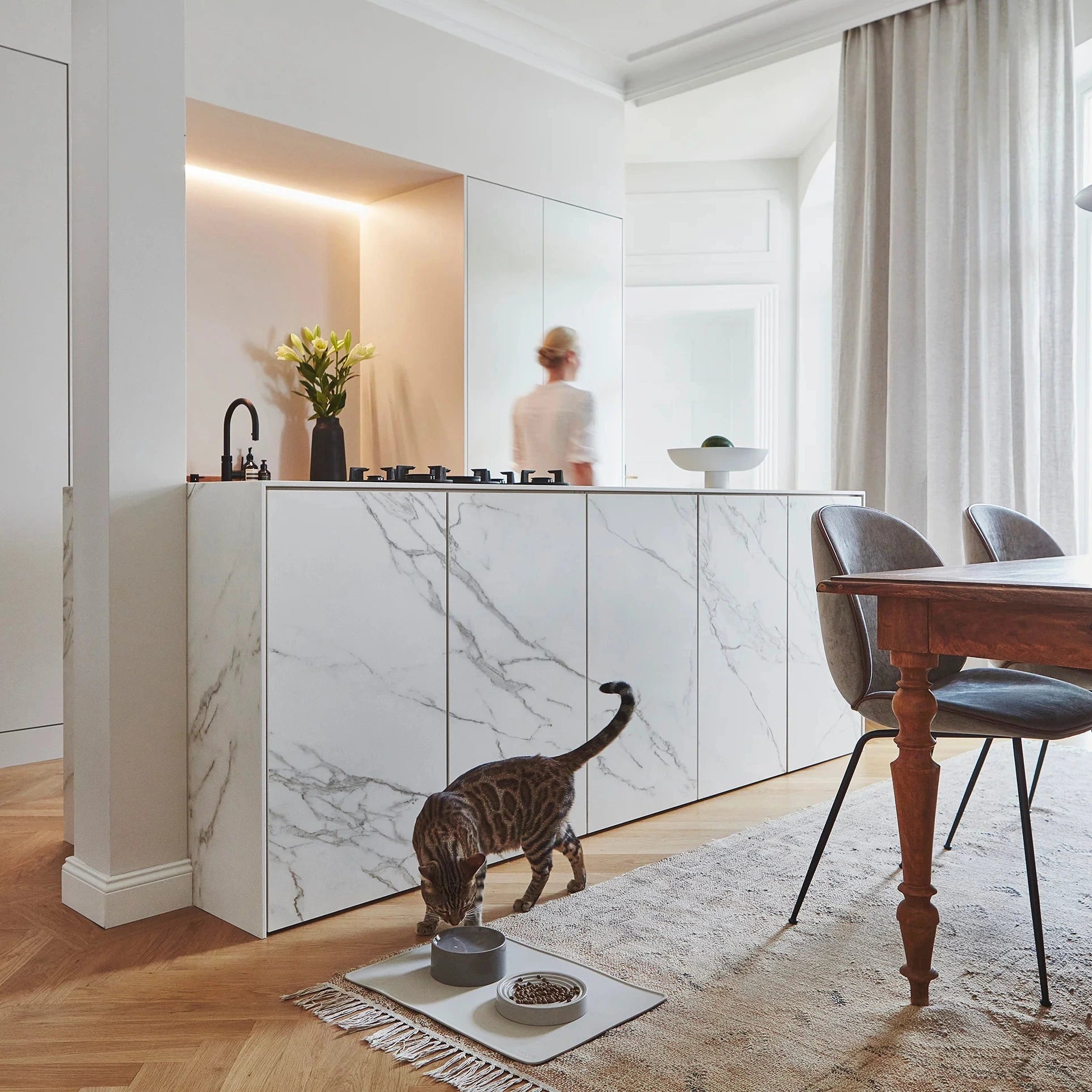 Tova – Tapis de repas design en silicone