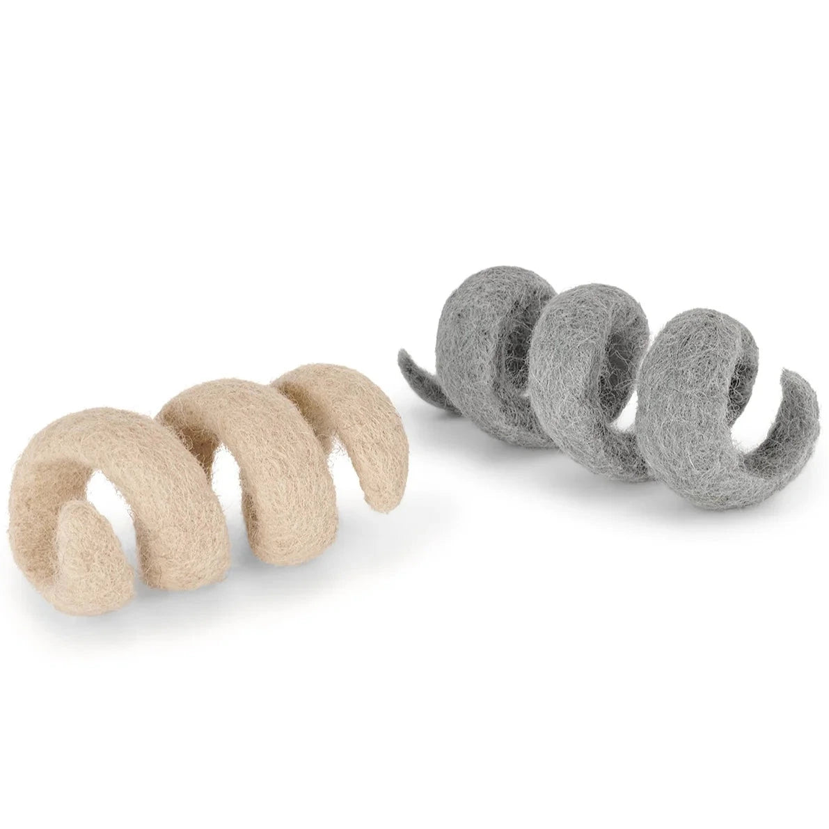 Spira – Jouet design en feutre naturel pour chat